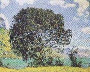 Ferdinand Hodler Baum am Brienzersee vom Bodeli aus France oil painting artist